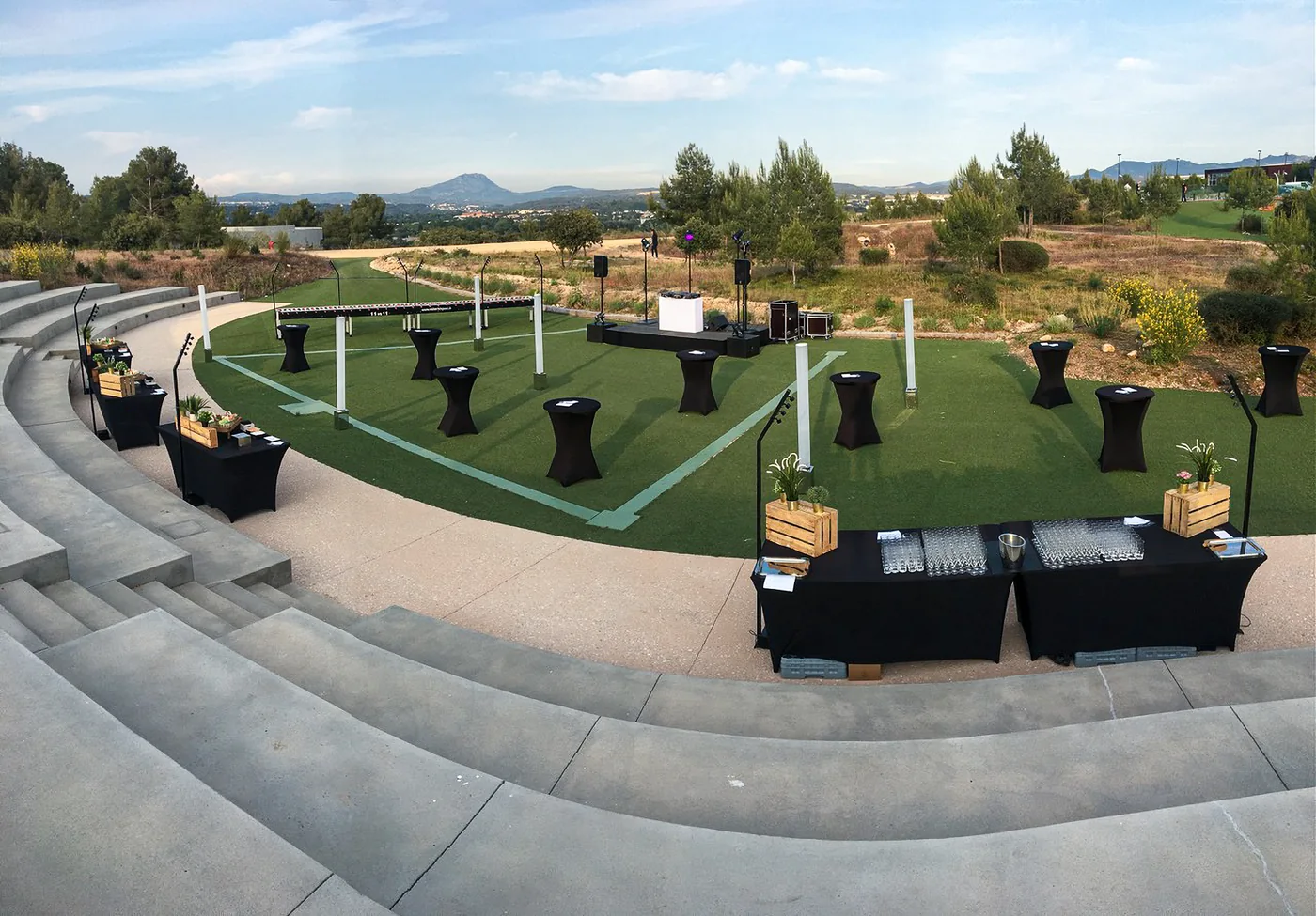 Provence théâtre cocktail à thecamp